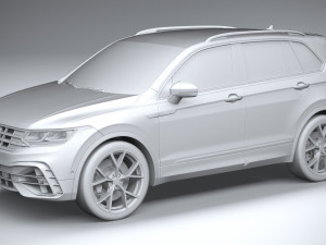 Volkswagen Tiguan r 2021 3D Model