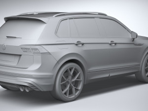 Volkswagen Tiguan r 2021 3D Model