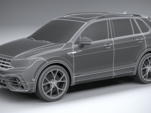 Volkswagen Tiguan r 2021 3D Model