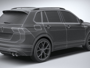 Volkswagen Tiguan r 2021 3D Model
