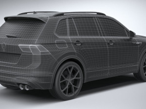 Volkswagen Tiguan r 2021 3D Model
