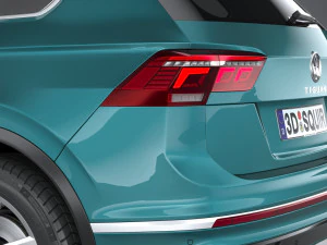 Volkswagen Tiguan R-line 2021 3D Model
