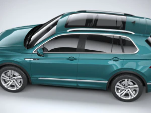 Volkswagen Tiguan R-line 2021 3D Model