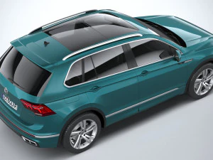 Volkswagen Tiguan R-line 2021 3D Model