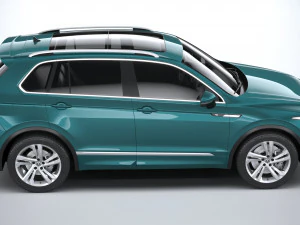 Volkswagen Tiguan R-line 2021 3D Model