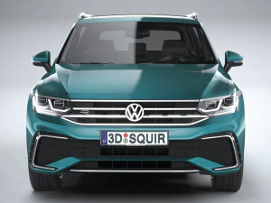 Volkswagen Tiguan R-line 2021 3D Model