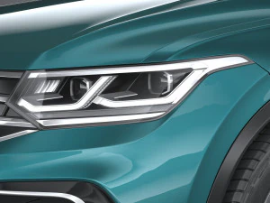Volkswagen Tiguan R-line 2021 3D Model