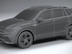 Volkswagen Tiguan R-line 2021 3D Model