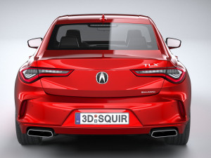 Acura TLX 2021 Modèle 3D