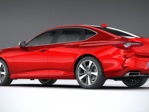 Acura TLX 2021 Modèle 3D