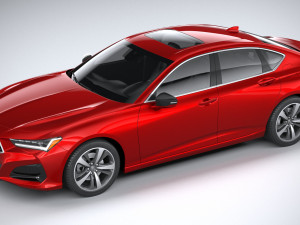 Acura TLX 2021 Modèle 3D