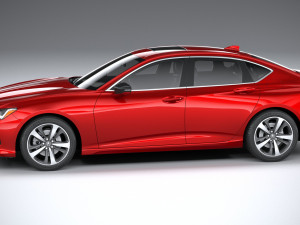 Acura TLX 2021 Modèle 3D
