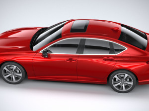 Acura TLX 2021 Modèle 3D