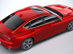 Acura TLX 2021 Modèle 3D