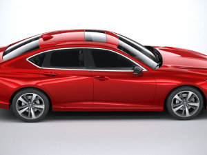 Acura TLX 2021 Modèle 3D