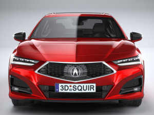 Acura TLX 2021 Modèle 3D