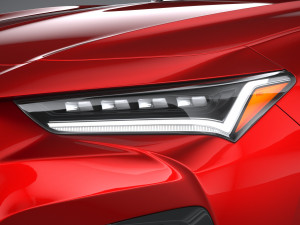 Acura TLX 2021 Modèle 3D