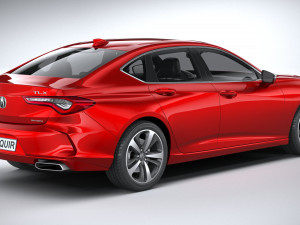 Acura TLX 2021 Modèle 3D