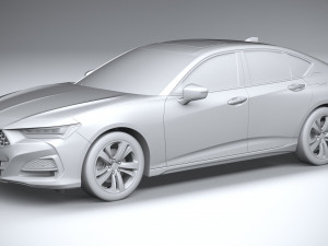 Acura TLX 2021 Modèle 3D