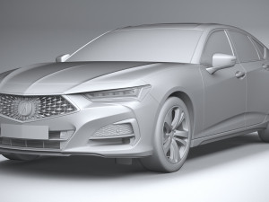 Acura TLX 2021 Modèle 3D