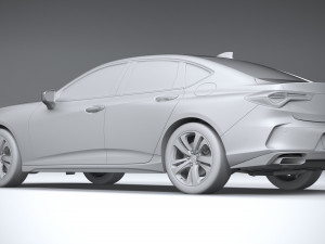 Acura TLX 2021 Modèle 3D