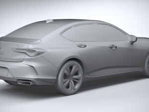 Acura TLX 2021 Modèle 3D
