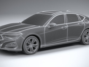 Acura TLX 2021 Modèle 3D