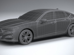 Acura TLX 2021 Modèle 3D