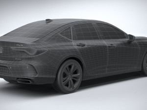 Acura TLX 2021 Modèle 3D