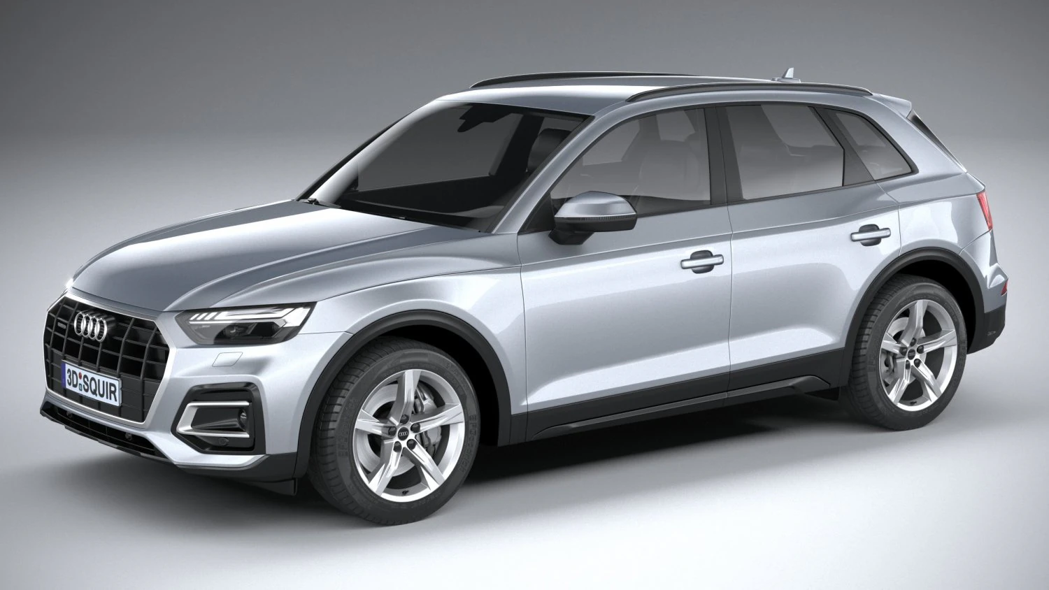 Audi Q5 2021 3D Model .c4d .max .obj .3ds .fbx .stl .blend 
