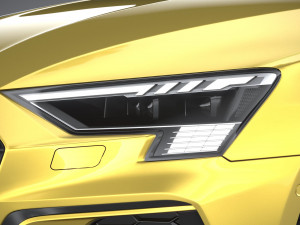 Audi S3 2021 Model 3D
