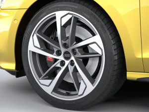 Audi S3 2021 Model 3D