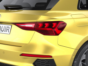 Audi S3 2021 Model 3D