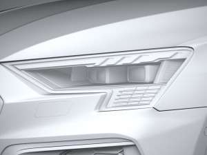 Audi S3 2021 Model 3D