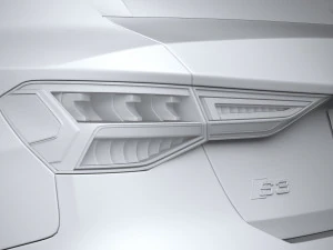 Audi S3 2021 3D Model