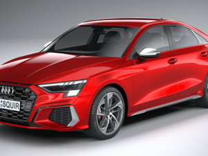 Audi S3 Sedan 2021 Modelo 3D