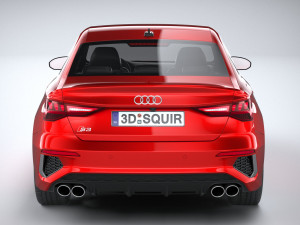 Audi S3 Sedan 2021 Modelo 3D