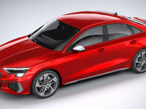 Audi S3 Sedan 2021 Modelo 3D