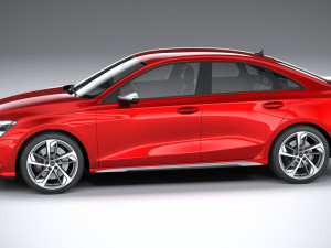 Audi S3 Sedan 2021 Modelo 3D
