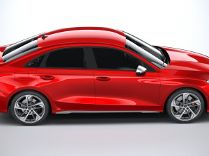 Audi S3 Sedan 2021 Modelo 3D