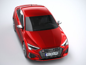 Audi S3 Sedan 2021 Modelo 3D