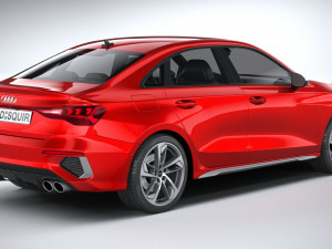 Audi S3 Sedan 2021 Modelo 3D