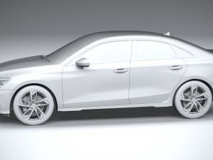 Audi S3 Sedan 2021 Modelo 3D
