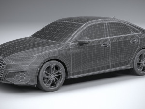 Audi S3 Sedan 2021 Modelo 3D