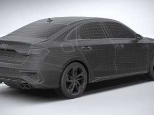 Audi S3 Sedan 2021 Modelo 3D