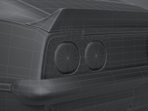 Classic Muscle Car 3D Модель