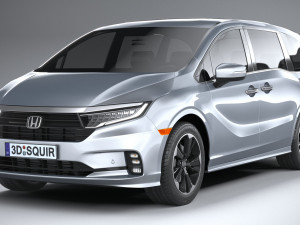Honda Odyssey 2021 3D Model