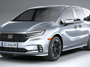 Honda Odyssey 2021 3D Model