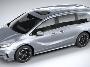 Honda Odyssey 2021 3D Model