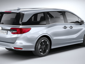 Honda Odyssey 2021 3D Model